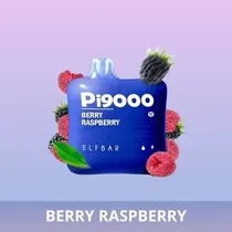 Pod Descartavel Elfbar Pi 9000 Puff - Berry Raspberry