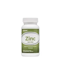 GNC Vitamina Zinc 50 MG 100 TBS Plastico Verde