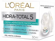 Creme Hidratante Matificante L'Oréal Hidra-Total 5 - 50ML