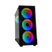 Gabinete Gamer Sate 1430K 4 Fan Negro