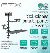 Soporte p/ 2MON p/ Pos/ Imp/ Scan FTX FTX-02LD 17 A 32
