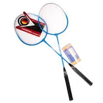 Raquetes com 2 Peças Badminton com Bolsa e Peteca