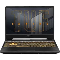 Notebook Asus Tuf Gaming A15, AMD Ryzen 7 7435HS 3.10GHZ (4.50GHZ), 8GB Ram, 512GB SSD, Tela 15.6" FHD Ips 144HZ, Geforce RTX3050 4GB, Windows 11 Home, Inglês, FA506 FA506NCR-WH71, Graphite Preto