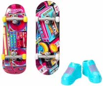 Hot Wheels Skate Booyah & Cool Cassette Mattel - HXL17-HXL18