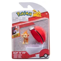 Jazwares Pokemon Battle Ready Clip 'N' Go 2.0 Pichu Red 24659