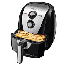 Fritadeira Eletrica Mondial Air Fryer Grand Family Inox AF-55I - 2000W - 5.5L - 110V - Preto