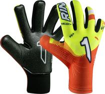 Luva para Goleiro Kids Rinat Nkam As Inf - Amarelo/Vermelho