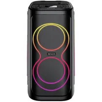 Caixa de Som Aiwa AWPOP12 2 de 8" 80 Watts RMS com Bluetooth/USB/FM - Preta