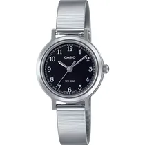 Relógio Casio LTP-B170D-1BVDF Analógico Feminino - Prata/Preto