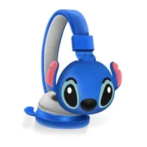 Fone de Ouvido Sem Fio Wireless Headset AH-806M2 com Bluetooth 5.3 - Stitch Azul