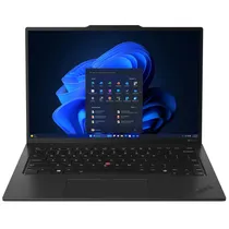 Notebook Lenovo Thinkpad X1 Carbon Geracao 12 Intel Core Ultra 7 155U Tela Wuxga 14.0" / 16GB de Ram / 512GB SSD / WIN11PRO - Preto (21KC00A8US) (Ingles)  Notebook Le...