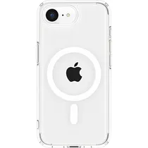 Estojo Protetor Spigen Crystal Hybrid Magfit ACS09128 para iPhone 16E - Clear White