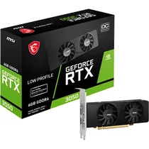 Placa de Vídeo MSI Nvidia Geforce RTX 3050 LP 6 GB Oc Edition GDDR6