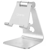 Suporte para Celular Smartphone e Tablet Quanta QTSCM10 3.5"- 10" - Prata