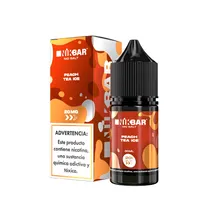 Essência para Vaper Nikbar Salt 30ML Peach Tea Ice 35MG