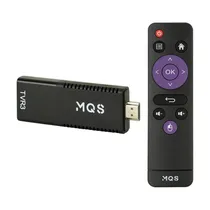 Adaptador Multimídia MQS TVR3 TV Stick - 8K - Wi-Fi/Bluetooth - Android - Preto