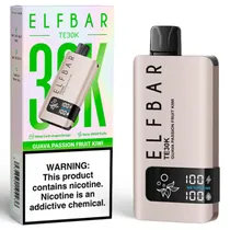 Pod Descartável Elfbar Te 30K Guava Passion Fruit Kiwi 30.000 Puffs
