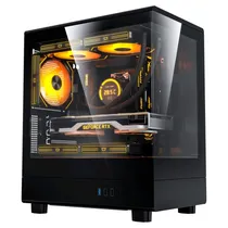 Gabinete Darkflash DB330M M-ATX Black