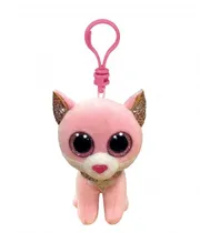 TY Peluches TY Beanie Boos Fiona Gato Rosado Clip Tela Poliester 3 Años + Multicolor