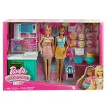 Mattel Muñecas Horneando Pastel de Cumpleaños Plastico 3+ Años Multicolor