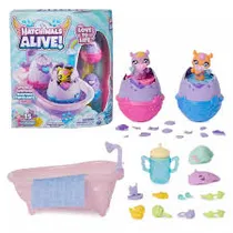 Spin Master Mascota Playset de Bañera c/Accesorios Hatchimals Alive Plastico 3 Años + Multicolor