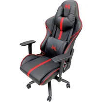 Cadeira de Escritório Gamer Mtek MK02 - Preto/Vermelho