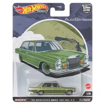 Car Hot Wheels Premium Mercedes-Benz 280 Sel On Card 1827