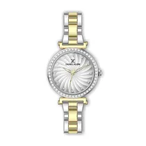 Relógio Analógico Feminino Daniel Klein Premium DK.1.12467-5 - Dourado e Prata