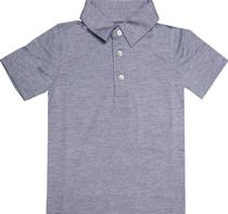 Outlet Camiseta Polo Vineyard Vines Kids 3G010261 Masculina - Cinza