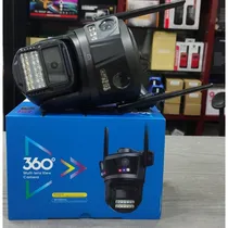 Câmera de Segurança Externa 3 Lentes com Zoom 30X, IP66, Ia, Visão Noturna Colorida, Alerta de Luz,