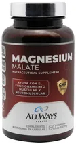 Allways Health Magnesium Malate 120MG (60 Cápsulas)
