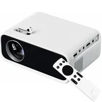 Projetor Wanbo Mini Pro 250 Lúmens com HDMI e USB Bivolt - Branco