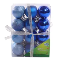 Bola de Natal Em Diferentes Tons AD86103 4CM 24 Peças.