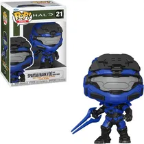 Funko Pop Halo 2 Spartan Mark V B W/Energy Sword 21