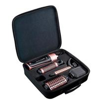 Kit Escova Secadora Quanta Perfectlook QTKCS7001 / 4 Em 1 / 1300W / Bivolt - Preto/ Rose