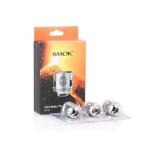 Bobina Reposição para Vaporizador Smoktech V8 X-Baby T6 3 Peças 0.2 $