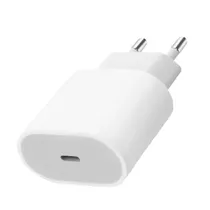 Fonte Carregador Apple MHJE3ZM/A - 20W - USB-C - Branco  Fonte Carre...