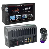 Rádio Toca Ecopower EP-8762 7" Touch/ USB/ SD/ Aux/ BT/ App