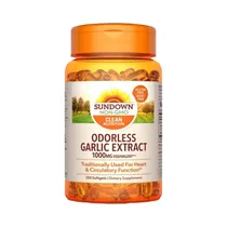 Vitaminas Sundown Odorless Garlic Extract 250 Cápsulas