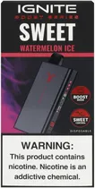 Vape Descartável Ignite Sweet Watermelon Ice 40000 Puffs