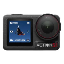 Câmera de Ação Dji Osmo Action 5 Pro Standard Combo - 40MP - 4K - À Prova D'Água - Preto  Câmera de A...