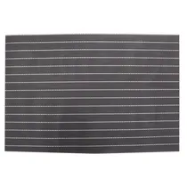 Individual de Mesa Preto c/ Gris 45X30CM