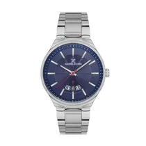 Relógio Analógico Masculino Daniel Klein Premium DK.1.12581-4 - Prata/Azul