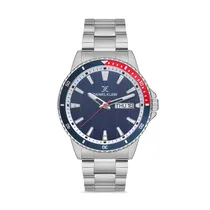 Relógio Analógico Masculino Daniel Klein Premium DK.1.12568-6 - Prata/Azul