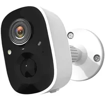 Câmera IP Hye HYE-B609T Full HD com Wi-Fi e Microfone - Branca/Preta