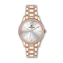 Relógio Analógico Feminino Daniel Klein Premium DK.1.12429-4 - Rosa Ouro