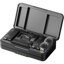 Microfone Sem Fio Ulanzi A100 Dual Combo,Wireless, Tipo-C, Câmera, Android, iPhone