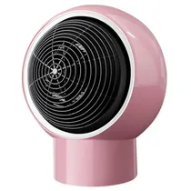 Mini Aquecedor Elétrico B9 / 500W / 220V ~ 50HZ - Rosa