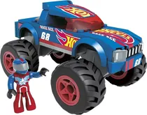 Mega Hotwheels Monster Trucks Race Ace Mattel - HDJ93 (69 Peças)
