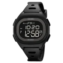 Relógio Masculino Digital Skmei 2189 BKBK Preto Preto